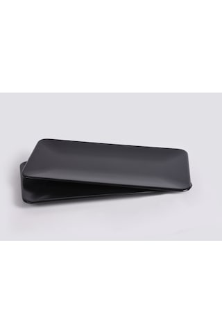 Keramika Mat Siyah Siera Kayık Tabak 33 Cm 2 Adet