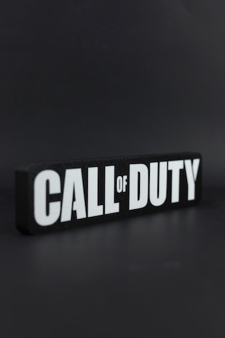 Call Of Duty - Cod - 3 Boyutlu Tabela - 25cm X 5.5cm X 1.5cm