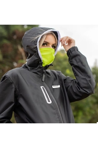 Motosiklet Korumalı Yağmurluk Yırtılmaz Membran Kumaş Yağmurluk