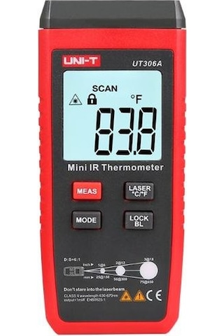 Unit Ut-306a Mini Kızılötesi Lazer Termometre Unit