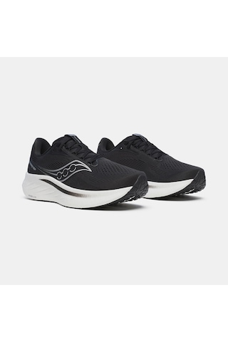 Saucony Rıde 18 Erkek Siyah Beyaz Koşu Ayakkabısı S21000-100