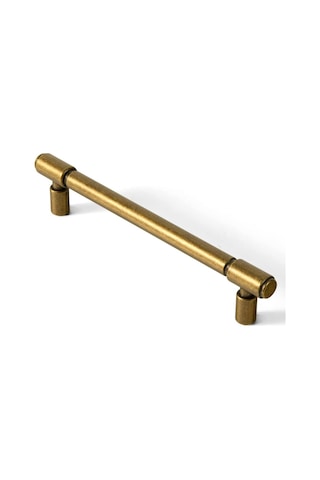Goo-ki 2231gt-160 Retro Antik Pirinç Dolap Kulp Seti 6 Adet 160 Mm Ahşap - Altın