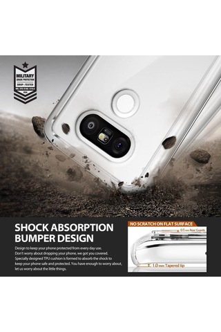 Ringke Fusion G5 İle Uyumlu Kılıf Smoke Black