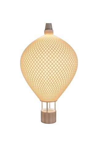 Fibrika Store Auraballoon Modern Abajur Abajur Ve Dekoratif Gece Lambası Beyaz