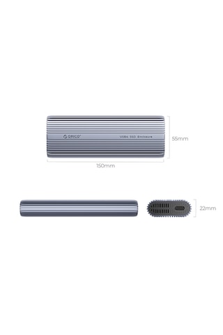 Orico Acom2 U4 Thunderbolt 4 40gbps, Intel Chipset, 8tb M.2 Nvme 2230/2280 Uyumlu, Dahili Fanlı, Alüminyum Alaşım, Tak Çalıştır, Type-c Disk Kutusu Acom2-u4