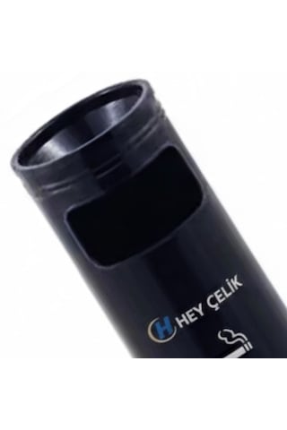 Kumluklu X Max Küllük K-206 Çöp Hazneli Dış Mekan Sigara Küllüğü Hey Çelik