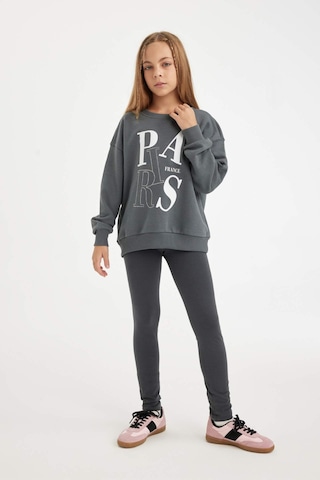 Defacto Kız Çocuk Tayt D6484a8nsar15 Antrasit