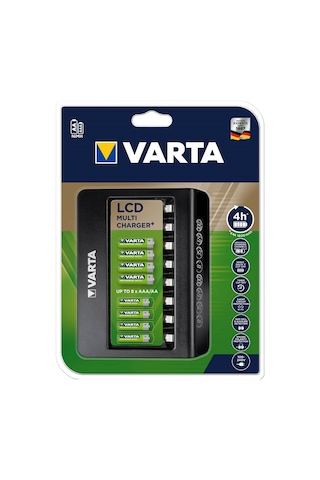 Varta Lcd Multi Plus 8Li Aa/Aaa Pil Şarj Cihazı Yeni Model