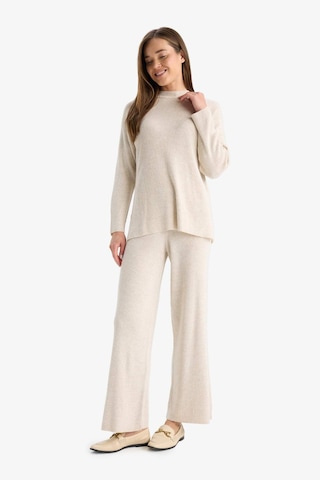 Defacto Regular Fit Düz Paça Pantolon D6912ax25wnbg360 Bej
