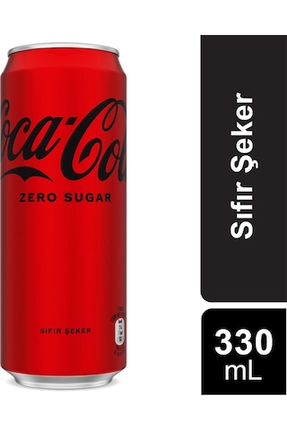 Coca Cola Kola Zero Sugar 330 Ml X 24 Adet