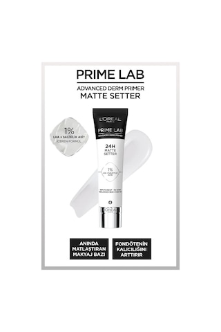 L'Oréal Paris Prime Lab Matte Setter Matlaştırıcı Makyaj Bazı