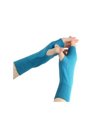 Kaşmir Yarım Parmak Eldivenler Kadınlar Kış Kısa Sıcak Örme Eldivenler Erkekler Yün Hattı Sızdıran Parmaklar Öğrenci Yazma