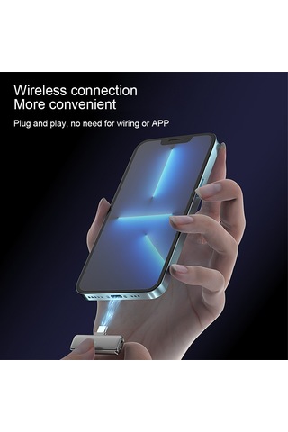 Teltree S16 Kablosuz Kolluk Mikrofonu - Aı Gürültü Azaltma, Canlı Yayın Ve Dış Mekan Kaydı İçin, Type-c + App Adaptörü, Hızlı Tak Ve Kullan, Dahili Pil, 20m Aktarım Mesafesi