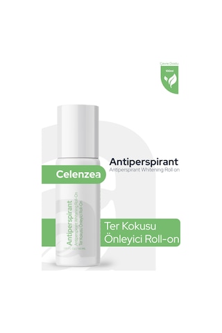 Celenzea Beyazlatıcı Aşırı Terleme ve Ter Kokusu Önleyici Roll-On Deodorant 50 ML
