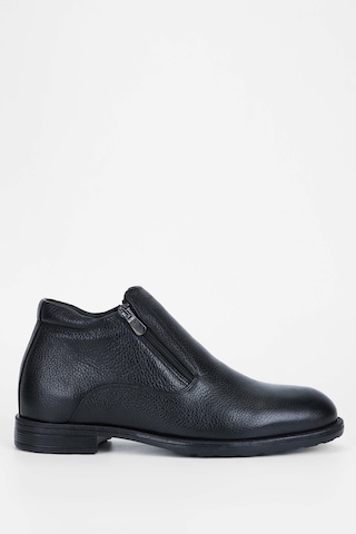 Tamer Tanca Erkek Hakiki Deri Siyah Floter Klasik Bot 285 1074kb Erk Bot Sıyah Floter Siyah