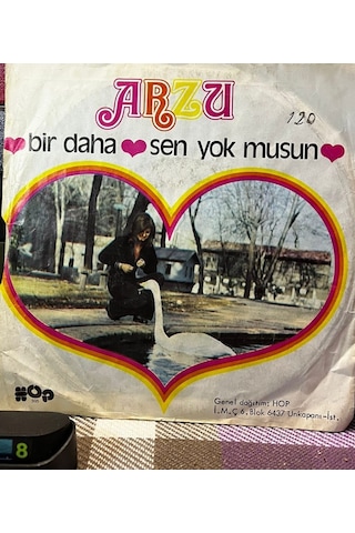 Arzu Bir Daha / Sen Yok Musun 45'lik Plak - Hop Plak 505
