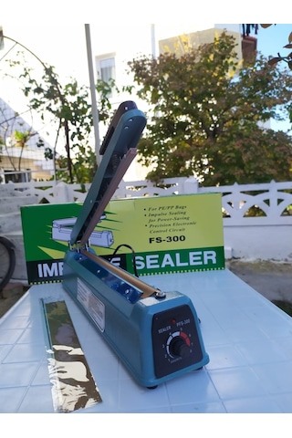 40 Cm Demir Gövde Poşet Yapıştırma Kapama Makinesi-2 Yıl Garanti
