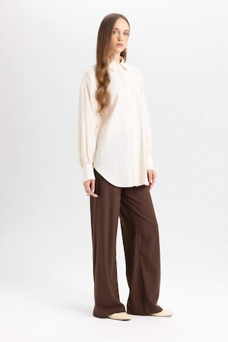 DeFacto Wide Leg Geniş Paça Esnek Belli Bağcıklı Basic Düz Palazzo Pantolon C5628AX24AUBN540