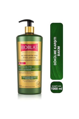 3 Adet Bioblas Şampuan 1000 Ml Saç Dökülmesine Karşı Phytokeratin