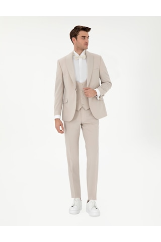 Pierre Cardin Erkek Bej Smokin 50306221-vr011 Bej