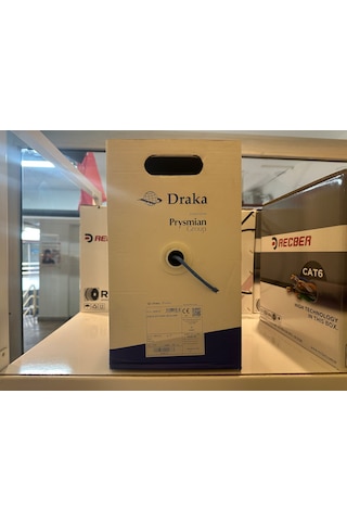 Prysmain Draka H.f Cat 6 Uc400 C6 U/utp 23awg Lshf 305 M.mavi