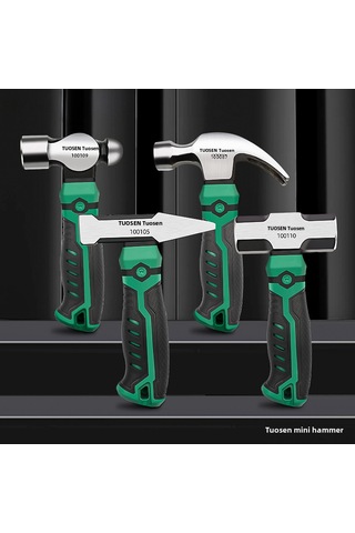 Hombey Profesyonel Mini Çekiç: Dayanıklı Çelikten Yapılmış, Çok Amaçlı Kullanim, Taşımayı Kolaylaştıran Kompakt Tasarım