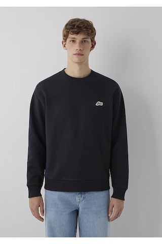 Mavi Logo Sweatshırt Antrasit