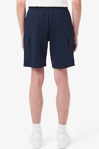 Lacoste Mens Reguler Fit Cotton Fleece Cargo Shorts Erkek Kargo Cepli Pamuk Şort Lacivert Lacivert