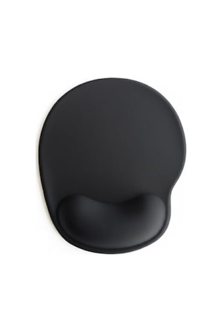 Siyah Bilek Destekli Ergonomik Mouse Pad