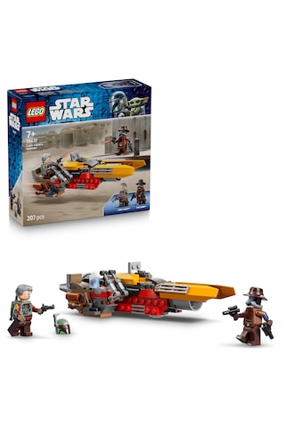 LEGO® Star Wars: The Mandalorian™ Cobb Vanth’ın Hız Motoru 75437 - 7 Yaş ve Üzeri için Minifigür İçeren Oyuncak Yapım Seti (207P)LEGO® Star Wars: The Mandalorian™ Cobb Vanth’ın Hız Motoru 75437 - 7 Yaş ve Üzeri için Minifigür İçeren Oyuncak Yapım Seti (20