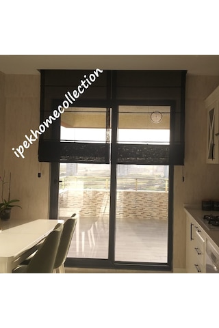 Katlamalı Keten Tül Stor Perde (444106741)