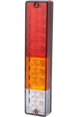 Yaozixa 12v 20led Tır-treyler Arka Feneri 1 Çift - Parlak, Su Geçirmez, 5 Fonksiyonlu Fren, Stop, Sinyal, Geri Gitme