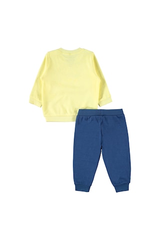 Kujju Erkek Bebek Pijama Takımı 6-18 Ay Sarı 2258702633ss-1 Sarı