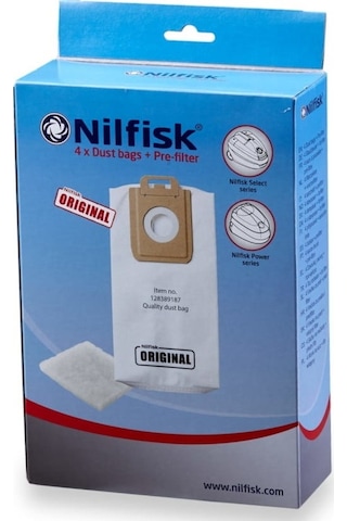 Nilfisk Select-Power Serisi Toz Torbası (4'Lü )