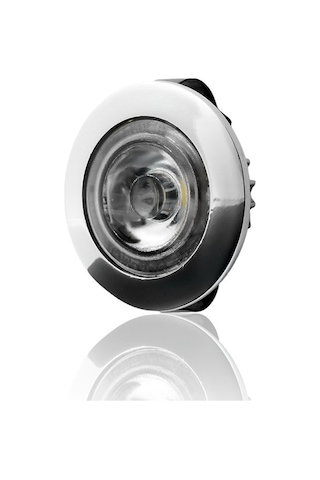 12v-24v Dc Power Led Lamba Su Geçirmez Beyaz Işık Zamak Gövde