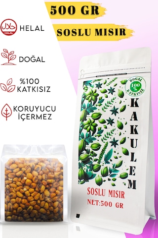 Kakulem İri Taneli Soslu Mısır 500 G