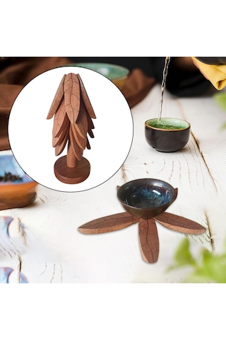 Homyl Yılbaşı Ağacı Bardak Altlıkları Sıcak Yemekler 4 Parça Set Diğer