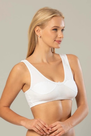 Erdem Kadın Penye Body Sütyen 2475 - 3 Adet 001