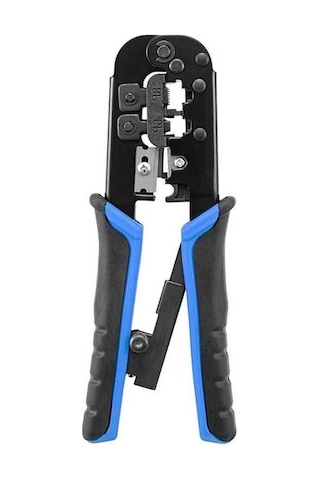 Novahub 3'ü 1 Arada Cırcırlı Sıkma Aleti, Tel Crimpers Striptizci Kesici, 8p 6p Ağ Hattı, Elektrikçi İçin