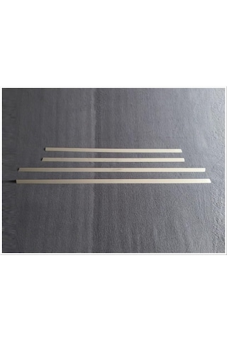 Markadan Peugeot 508 Krom Cam Çıtası 2010-2018 4 Parça Paslanmaz Çelik