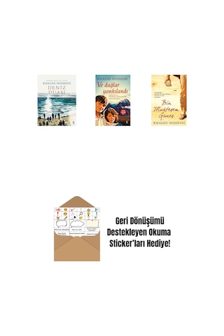 Deniz Duası + Ve Dağlar Yankılandı + Bin Muhteşem Güneş + Okuma Sticker'ları