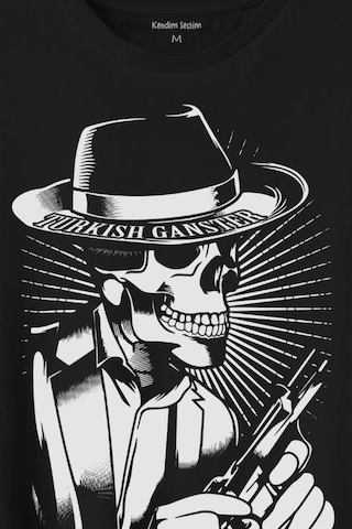 Turkish Ganster El Mafia Mafya Temalı Baskılı Tişört Unisex T-shirt 001