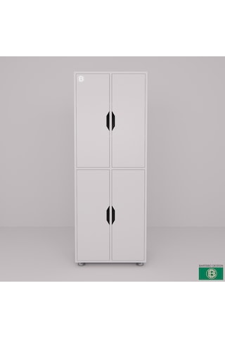 Çok Amaçlı Dolap Banyo, Mutfak, Vb. Geniş Depolama Alanına Sahip Beyaz