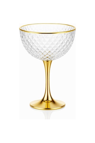 Diamond Uzun Ayaklı Sunumluk 6 Lı Gold Altın