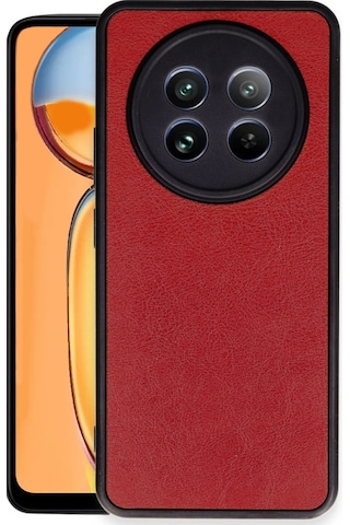 Realme 12 5g Kılıf Aras Seri Deri Kapak