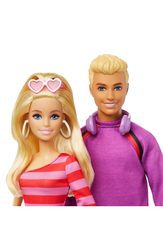 Barbie & Ken 65. Yıl 2'li Parti Bebekler HXK90