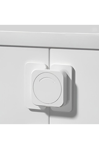 Sones Çok İşlevli Bebek Sıkışma Önleyici Kapı Mandalı Çekmece Buzdolabı Çocuk Güvenlik Kilidi Beyaz