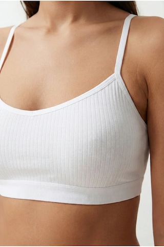 İpeksi Collection 3 Lü Çıkarılabilir Pedli Fitilli İp Askılı Bralet Büstiyer Crop Atlet siyah