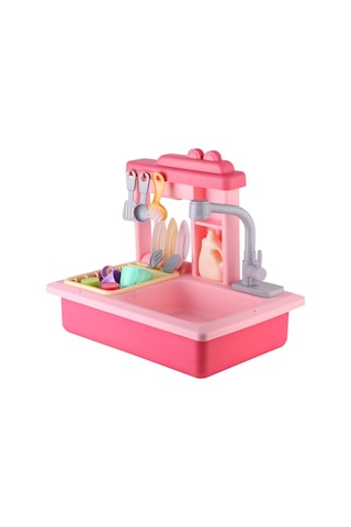 Pilli Interaktif Lavabo Seti  Pembe