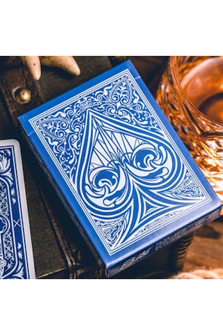 King Star Sanctuary Blue Premium Oyun Kağıdı Limited Edition Koleksiyonluk İskambil Kartları
